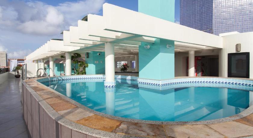 Flat Vista Mar No Meireles Na Beira Mar De Fortaleza 905 المظهر الخارجي الصورة